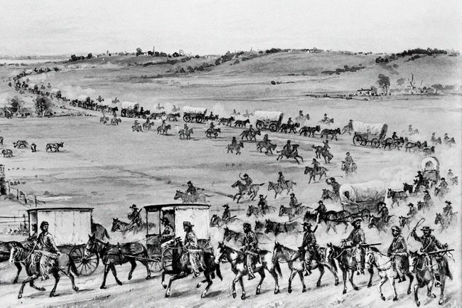 Oregon Trail Caravan