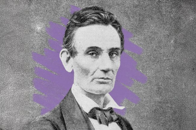 Portrait of Abraham Lincoln in 1859