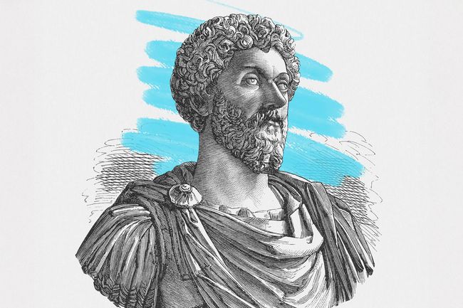 Roman emperor Antoninus Pius, wood engraving circa 1893