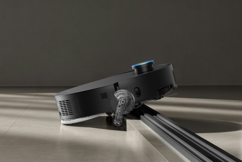 Robot Vacuum crossing a threshold