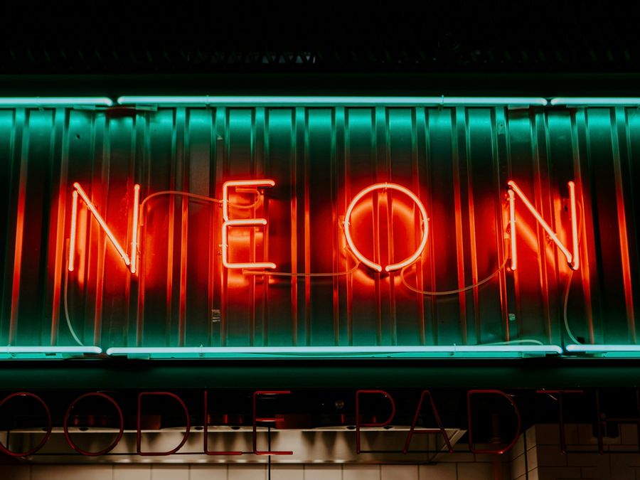 What Makes Neon Lights Glow?