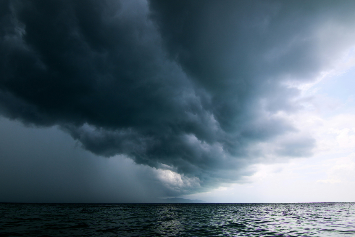 Storm clouds