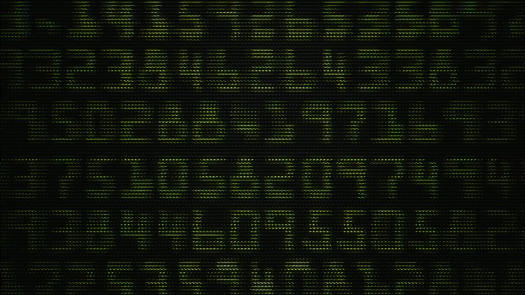 Strings of digital numbers
