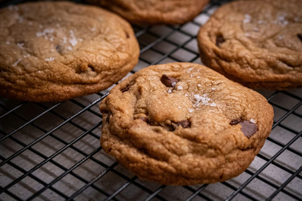 Freshly baked cookies