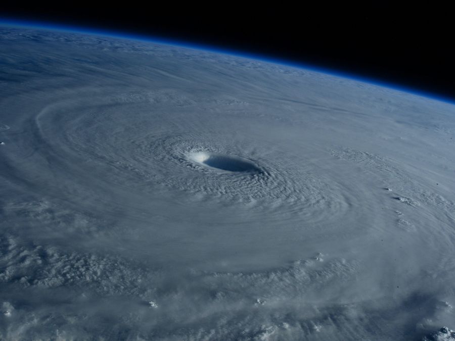 Why Is the Eye of a Hurricane Calm?