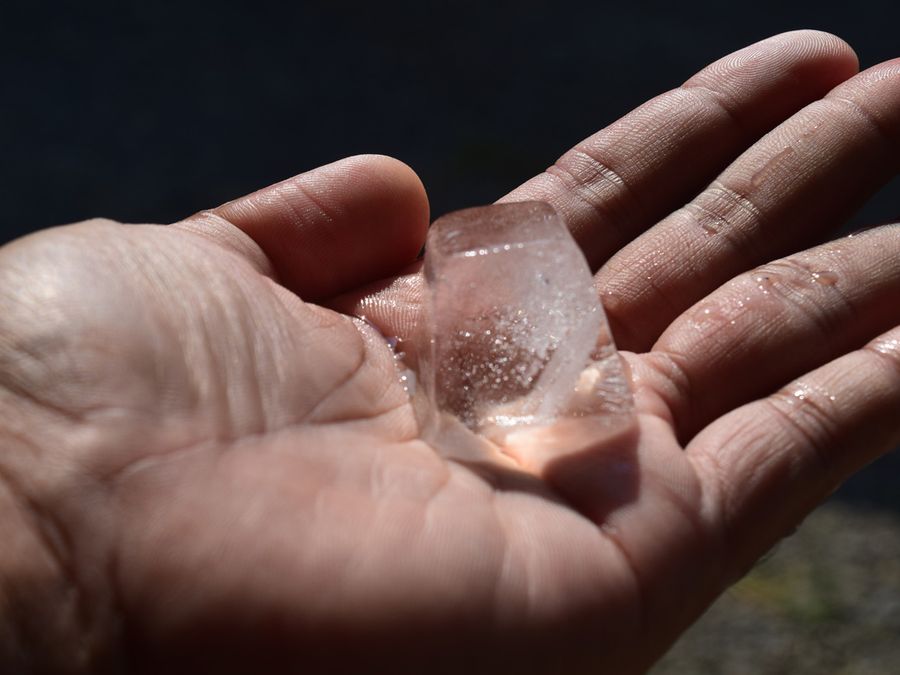 Why Do Ice Cubes Stick to Your Fingers?