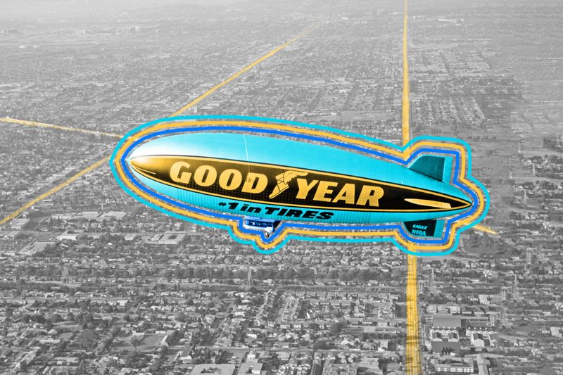 There are only about 25 blimps left in the world.