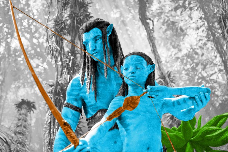 Na'vi characters from the "Avatar" movie franchise