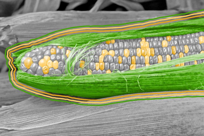 Corn on the cob almost always has an even number of rows.
