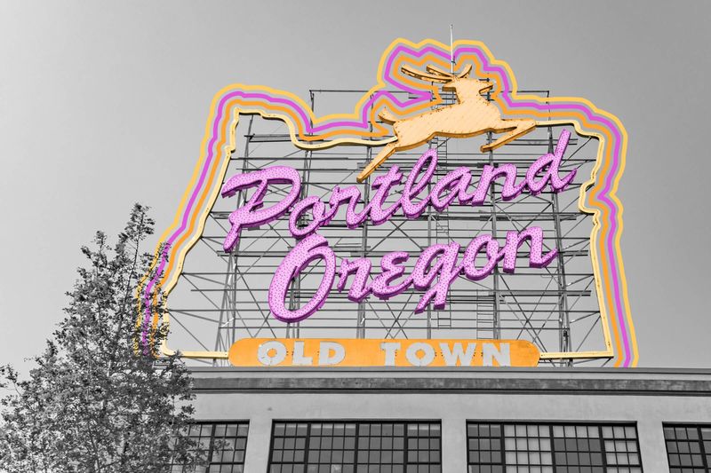 Portland Oregon sign
