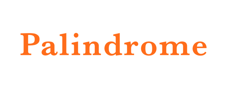 palindrome