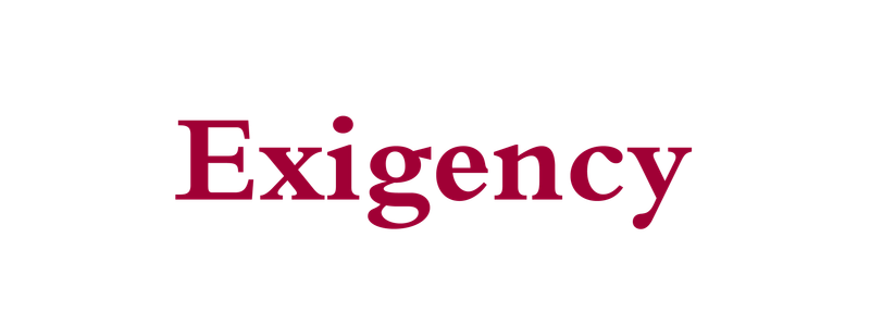 Exigency