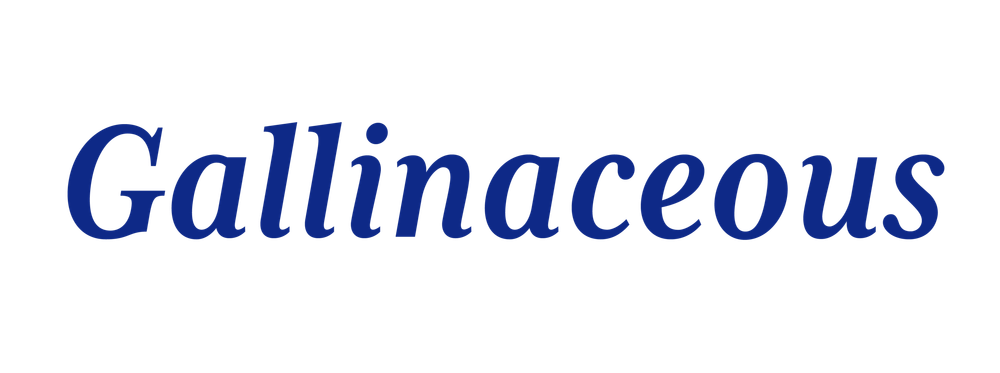 Gallinaceous