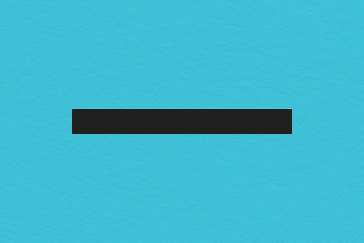 Visual of an em dash in English grammar