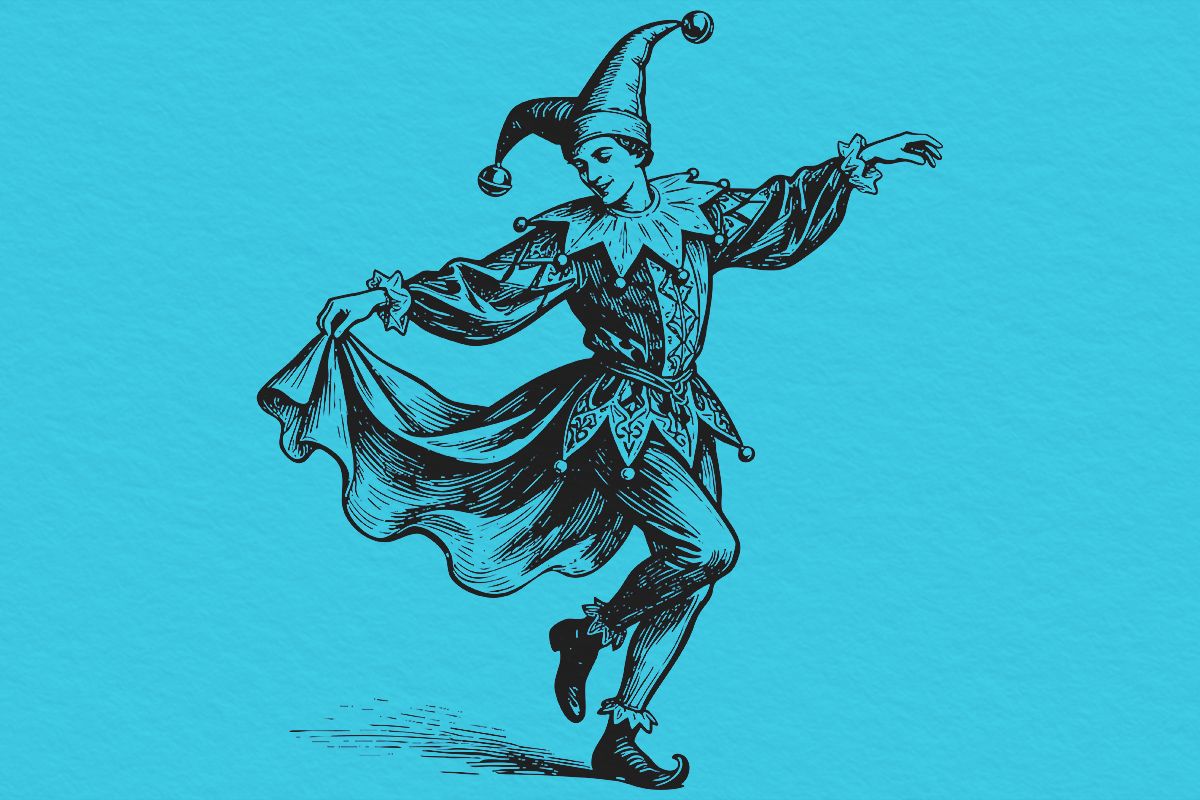Court Jester Fool Figure