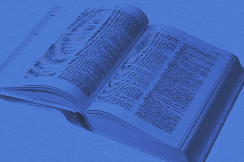 Open dictionary